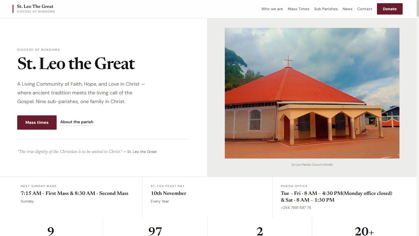 Preview of Kimilili Parish Church